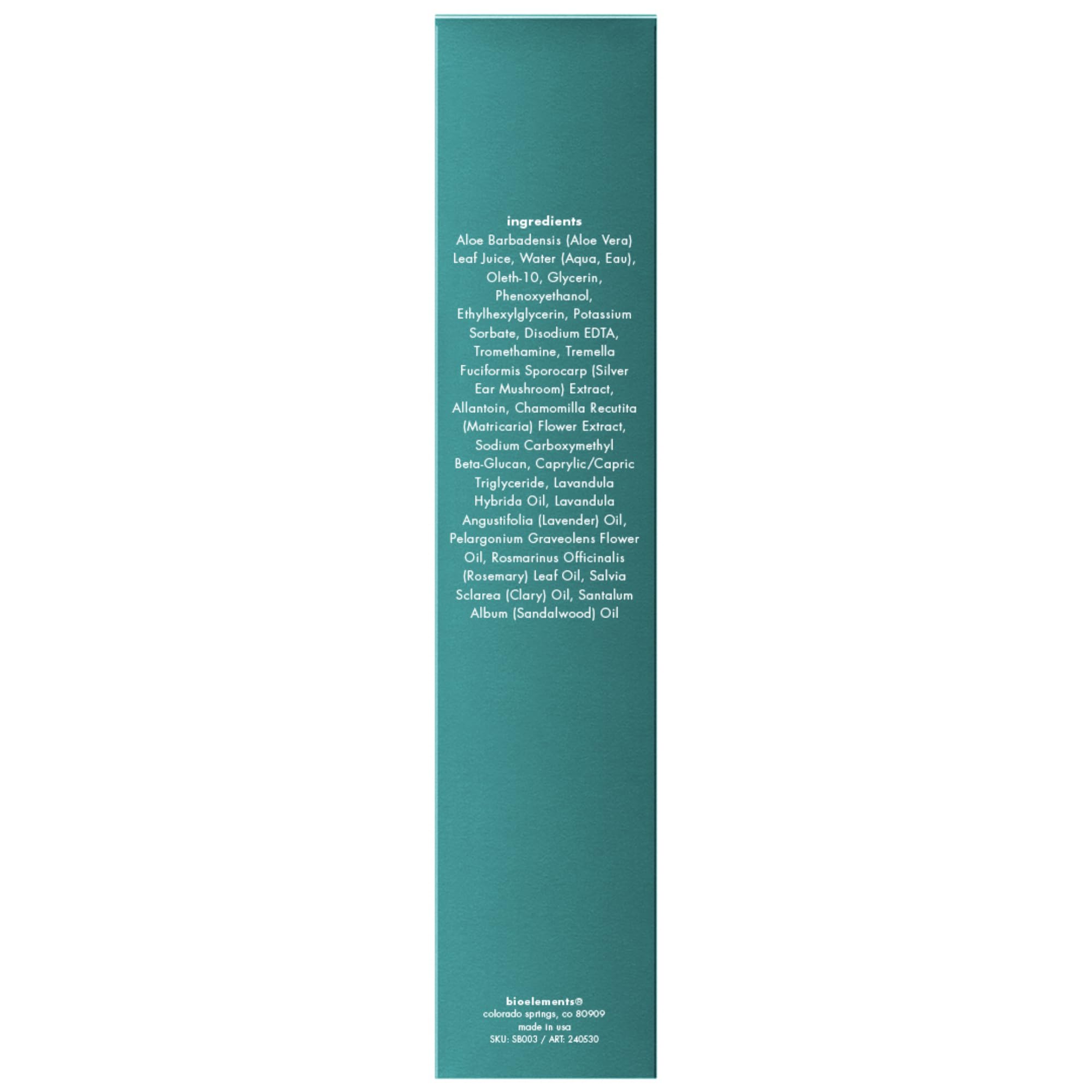 Bioelements Soothing Reset Mist, 3.7 Oz.